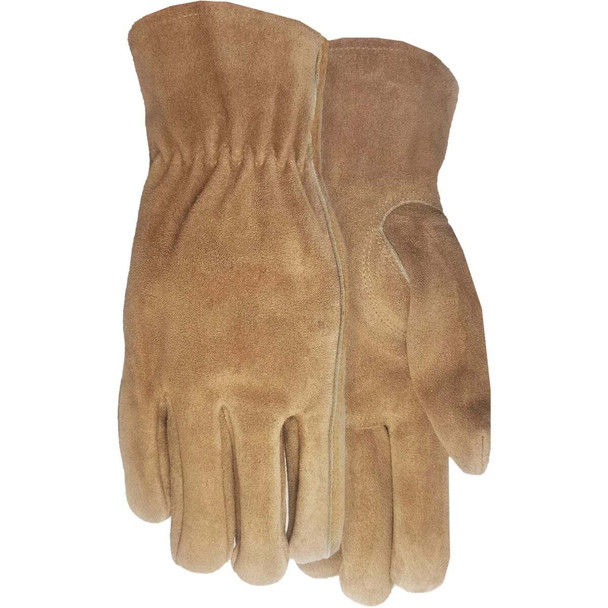 Midwest Gloves & Gear Women's Medium Suede Leather Glove 2911-M-DC-6