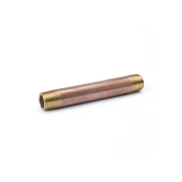 Manufacturer Varies 1/2" MNPT x 5 ft. TBE Red Brass Pipe Sch 40 463-600HC