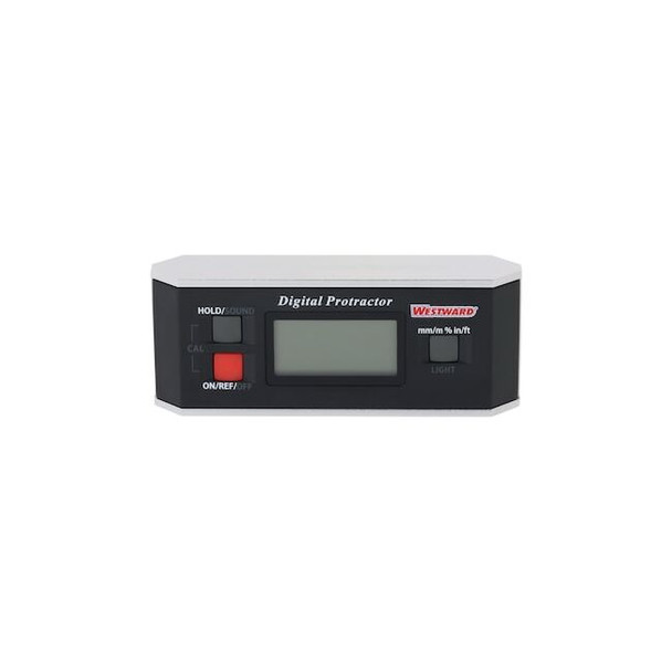 Westward Digital Protractor,-360 to 360,90 x 4 827HZ1