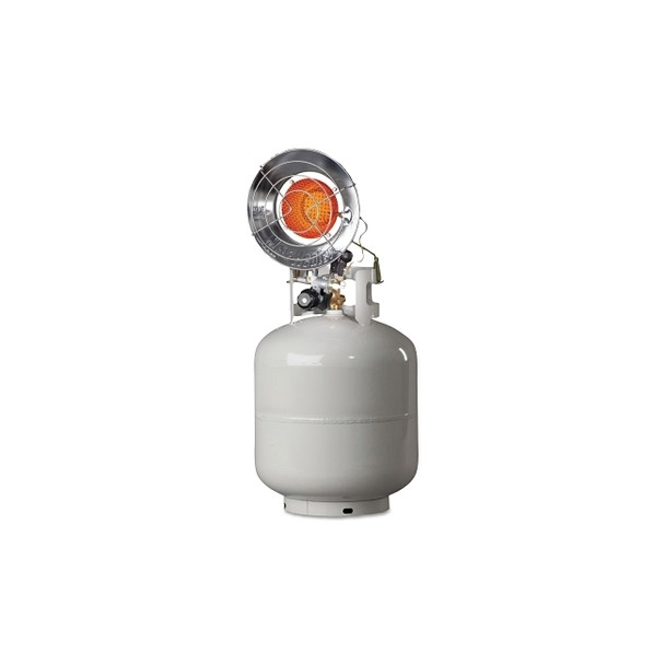 Portable Propane Radiant Heaters, 14000 Btu/h, 1.5 h