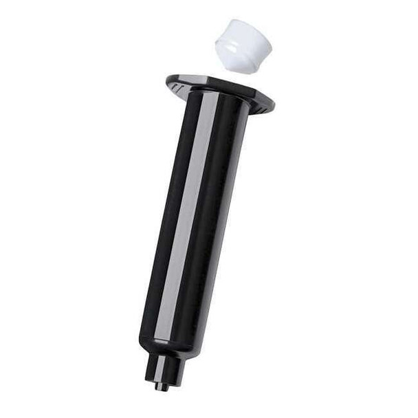 Dispensing Syringe, Disposable, Polypropylene, Black, 10 PK