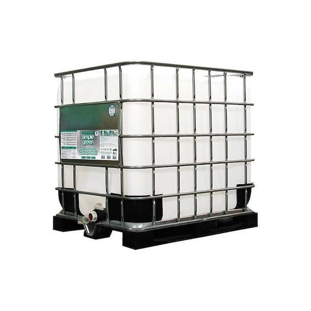 Industrial Cleaner And Degreaser, 275 Gal Tote, Liquid, Clear Colorless