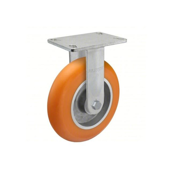 Albion Plate Caster,Rigid,Polyurethane,9 1/2"H 38AN08228R01