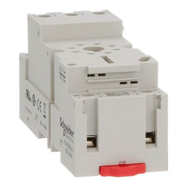 Schneider Electric Relay Socket,Finger Safe,Octal,8 Pin,16A 70-750EL8-1