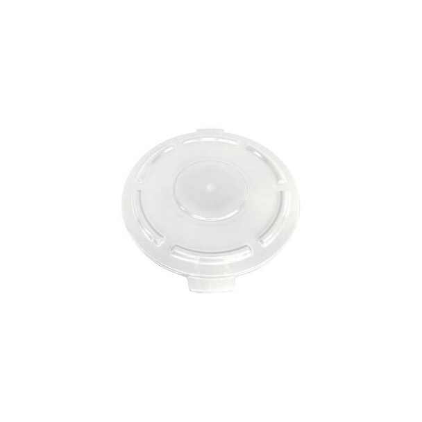 Global Industrial Plastic Round Trash Can Lid 55 Gallon White