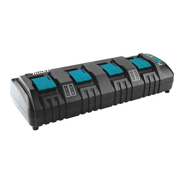 Makita Battery Charger, 120V AC, (4) 14.4V/18V DC18SF