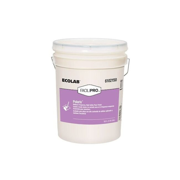 Ecolab Floor Finish,Liquid,5 gal,Bucket 6102150