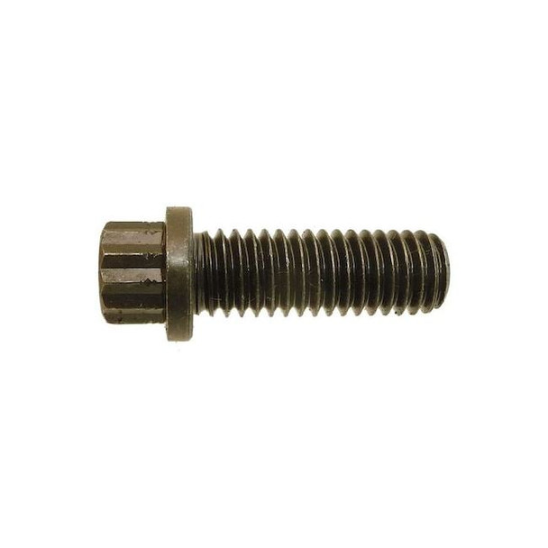 Grade 9, 1/2"-13 Flange Bolt, Plain Alloy Steel, 1-1/2 in L, 10 PK