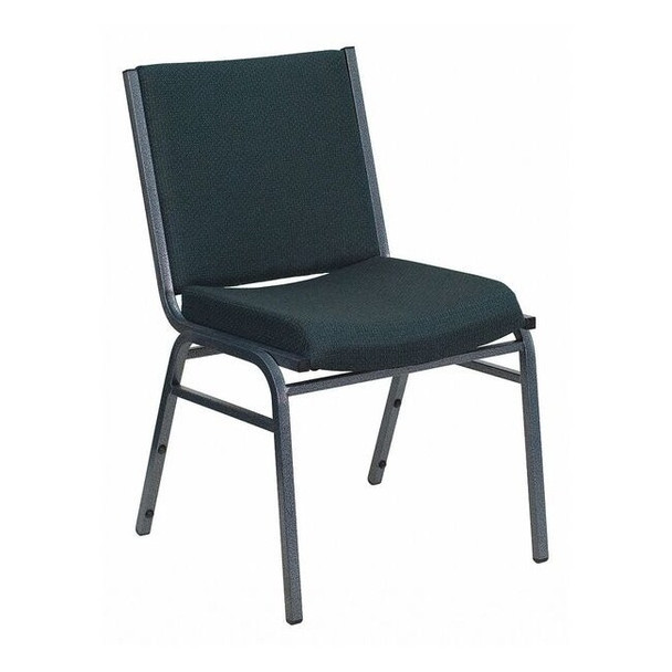 Flash Furniture Fabric Stack Chair,Green XU-60153-GN-GG