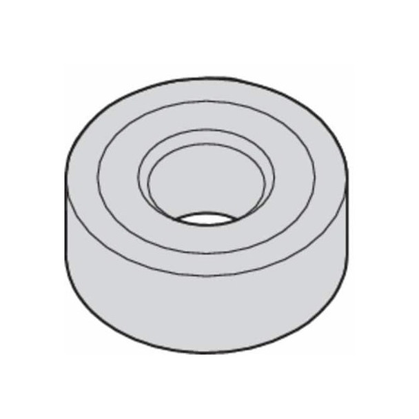 Widia Turning Insert, Round, 3, RNMG, Carbide 4171530 Pack of 10