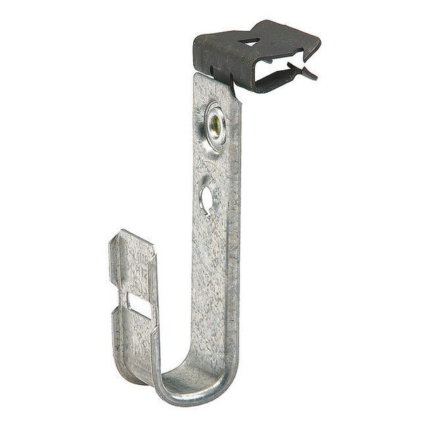 Eaton B-Line J-Hook,1/8-1/4In,Front,3/4In Max Cap BCH12-E-2-4