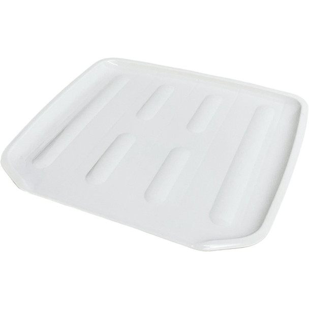 Grayline 14.6 In. W x 16.1 In. L White Drainer Tray 44446
