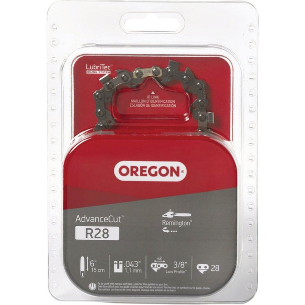 Oregon AdvanceCut 6 In. 28-Link Chainsaw Chain R28