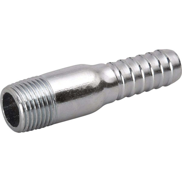 B&K 3/4 In. BARB x MIP Galvanized Steel Coupling 57543
