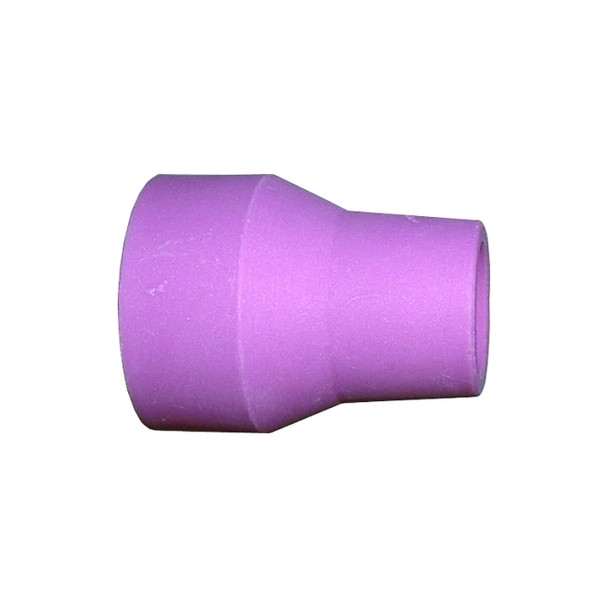 Alumina Nozzle TIG Cup, 1/2 in, Size 8, For Torch 12, Standard, 1-1/4 in Pack of 10