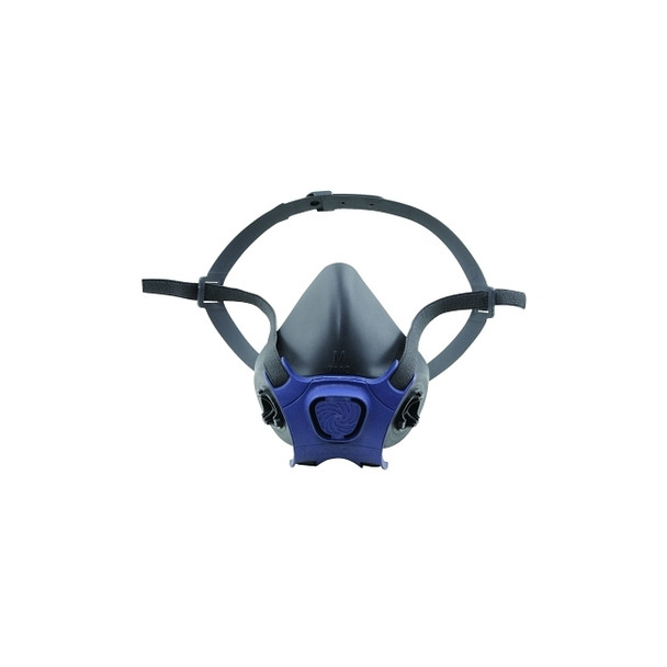 7000 Series Reusable Half-Mask Facepiece, Small, Gases/Particulates/Vapors, Thermoplastic Elastomer