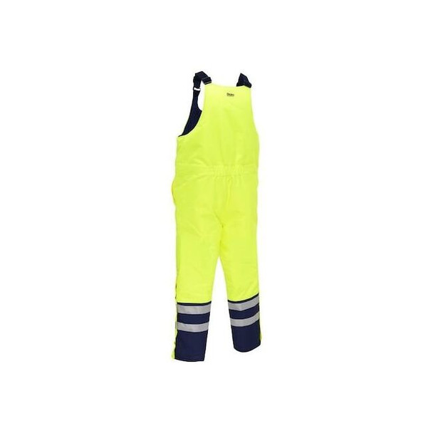 Bisley HI VIS JACKET, Polyester, Class E Yellow, 2XL 318M6452T-YLNV/2X