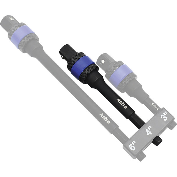 4" Locking 1/4" Drive Hex Shank Impact Adapter Extension 7810302