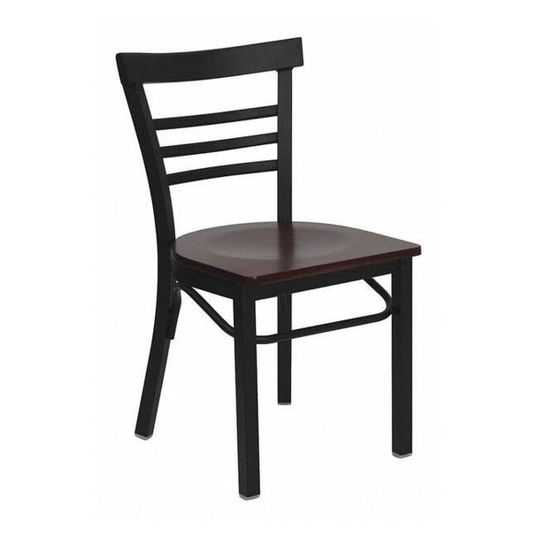 Hercules Restaurant Chair, 17 in W 19-1/2" L 31-3/4" H