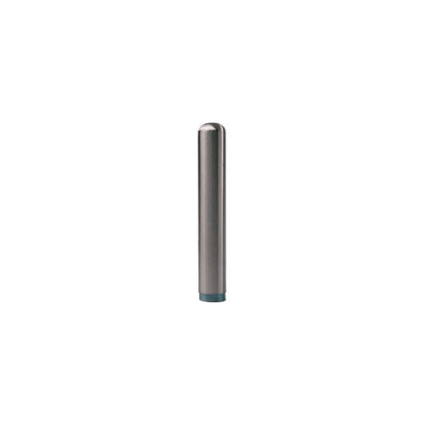 Post Guard 4""W X 24""H Stainless Steel Threaded  Bollard W/ Threaded Base ENCSS
