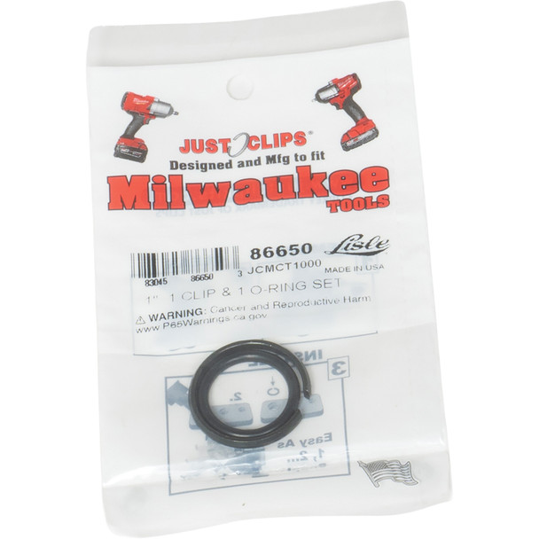 JCMCT1000 1" 1 Clip & 1 O-Ring Set 86650
