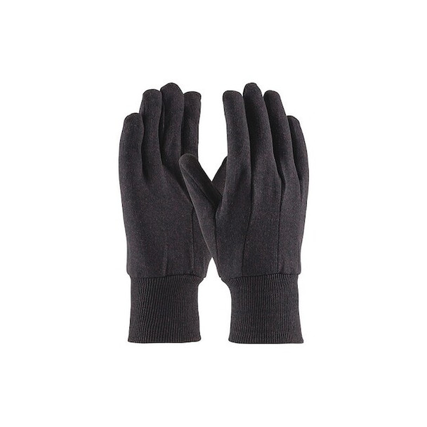 Pip Cotton Jersey Glove,Brn,Reg Wt.,Men,PK12 95-808
