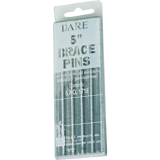 Dare 3/8 In. x 5 In. Brace Pin (5-Pack) 1715-5