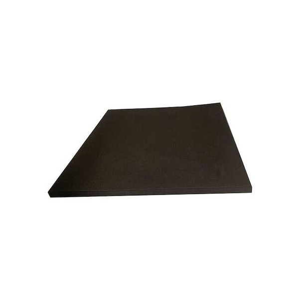 Foam Sheet, Crosslink, 48 in W, 96 in L, 1 in Thick, Black