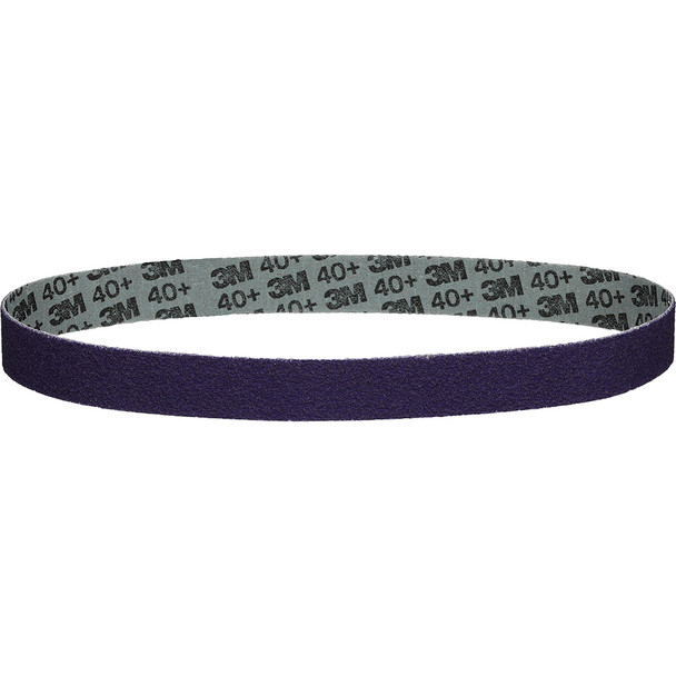3M Cubitron 3 Abrasive File Belt  33484, 40+, 3/4 in X 20.5 in (20 mm X 520 mm) 33484