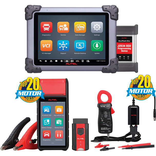 MS908CVII + Batt Tester + Multimeter Promo MS908CVIIBUN