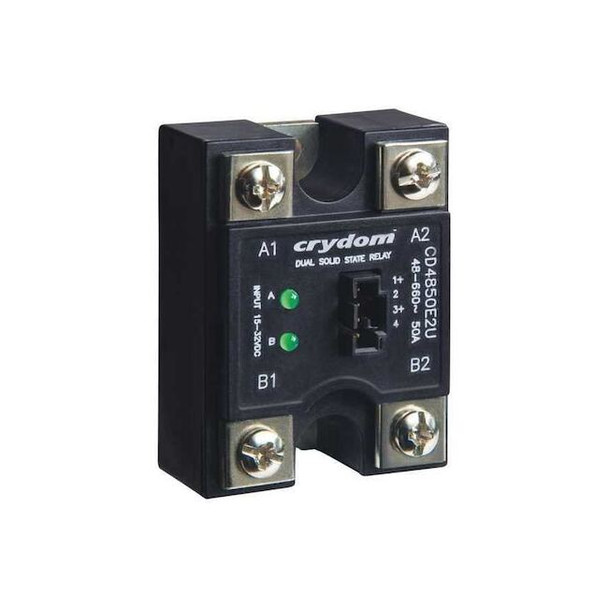 Crydom Dual Solid State Relay, 2 Phase, Screw Clamp, Panel, SCR CD2450W2V