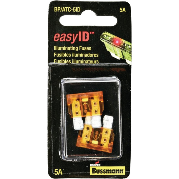 Cooper Bussmann 5A Bigato Auto Fuse (2-Pack) BP/ATC-5ID