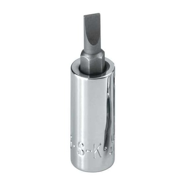 3/8 in Drive Slotted Socket Bit SAE No. 5 Tip, 2 45/64 in L