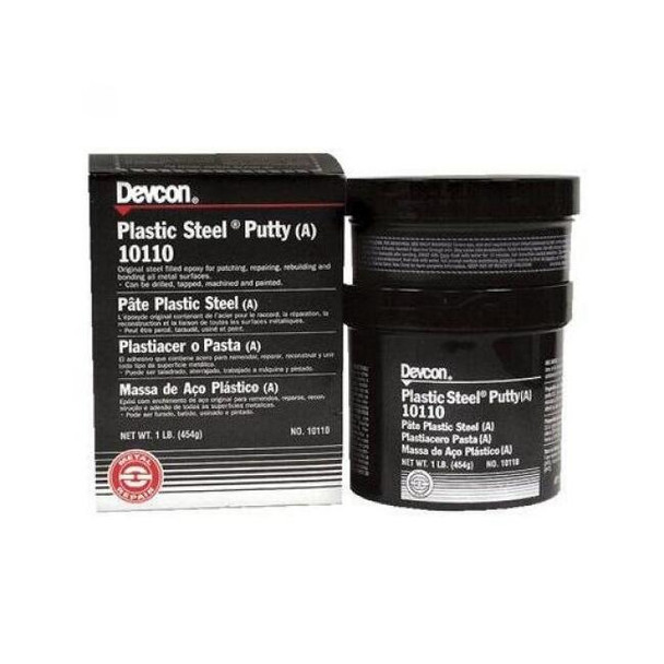 Devcon Plastic Steel Epoxy Putty 10110, 1 Pound Pack of 2