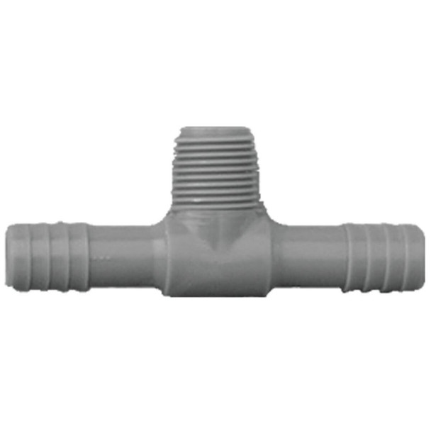 UPPMT-05 Boshart 1/2 In. x 1/2 In. x 1/2 In. MIP Combination Polypropylene Insert Tee
