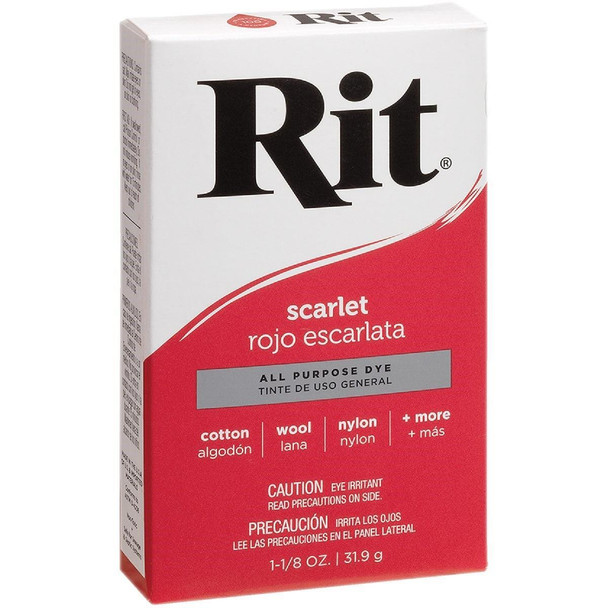 83050 Rit Scarlet 1-1/8 Oz. Powder Dye