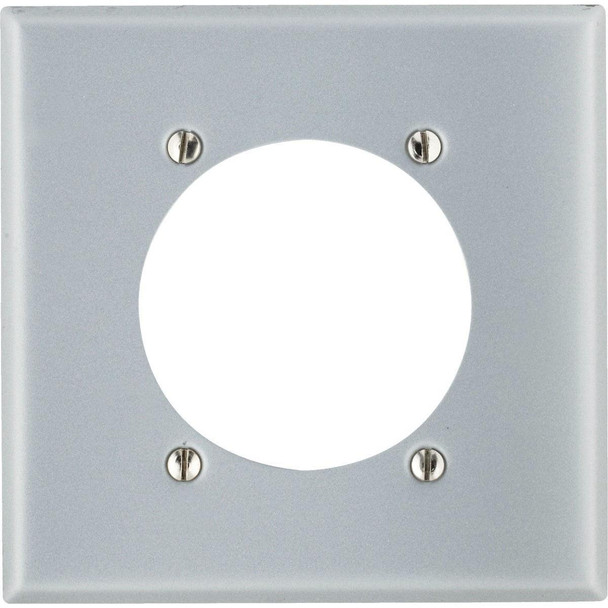 001-0S701-0GY Leviton 2-Gang Steel Range/Dryer Wall Plate