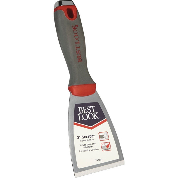 774839 Best Look 3 In. Stiff Ergo Scraper