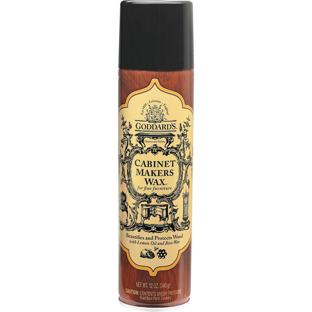 704236 Goddard's Cabinet Makers Wax 12 Oz. Furniture Cleaner And Polish