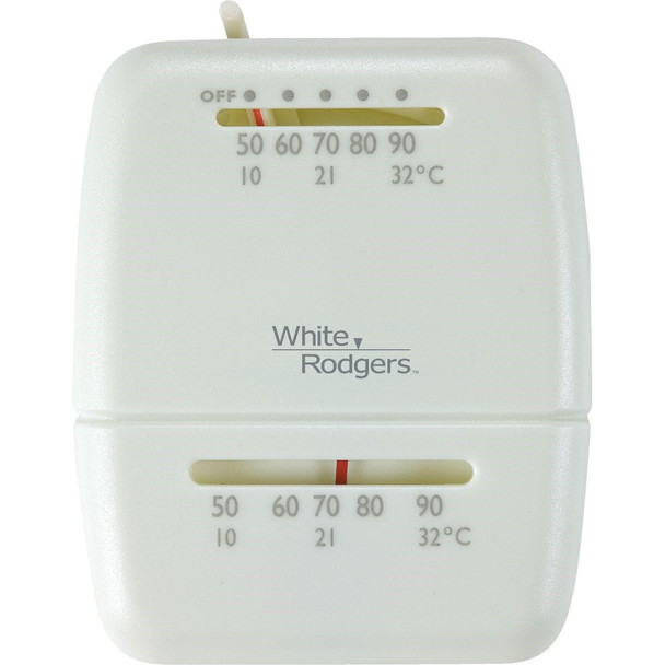 M30 White Rodgers 24V Off-White Mechanical Thermostat