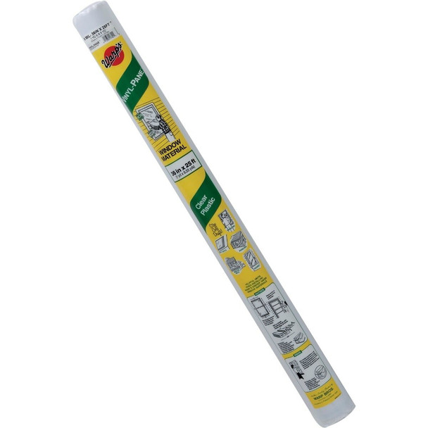 8VP-36P Warp's Vinyl-Pane 36 In. X 25 Ft. X 8 Mil. Clear Vinyl Sheeting