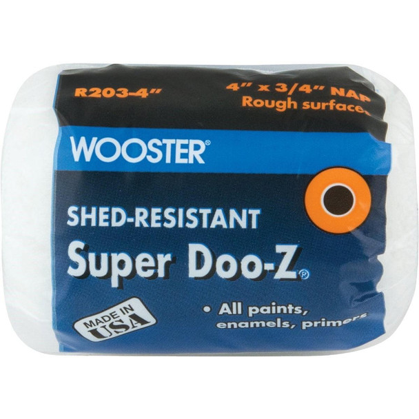 R203-4 Wooster Super Doo-Z 4 In. x 3/4 In. Woven Fabric Roller Cover