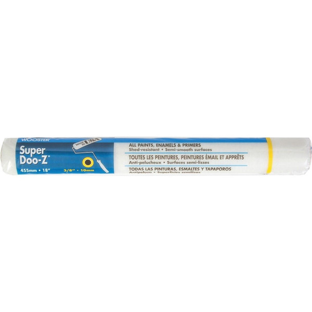 R205-18 Wooster Super Doo-Z 18 In. x 3/8 In. Woven Fabric Roller Cover