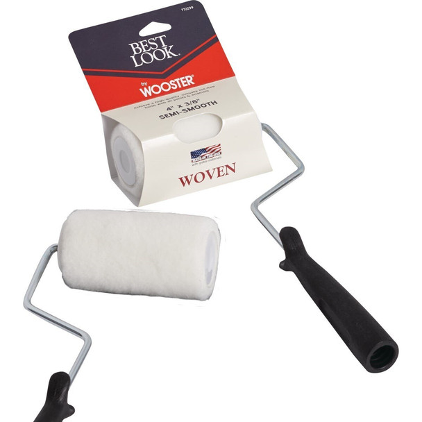 DR436-4 Best Look By Wooster 4 In. x 3/8 In. Woven Paint Trim Roller