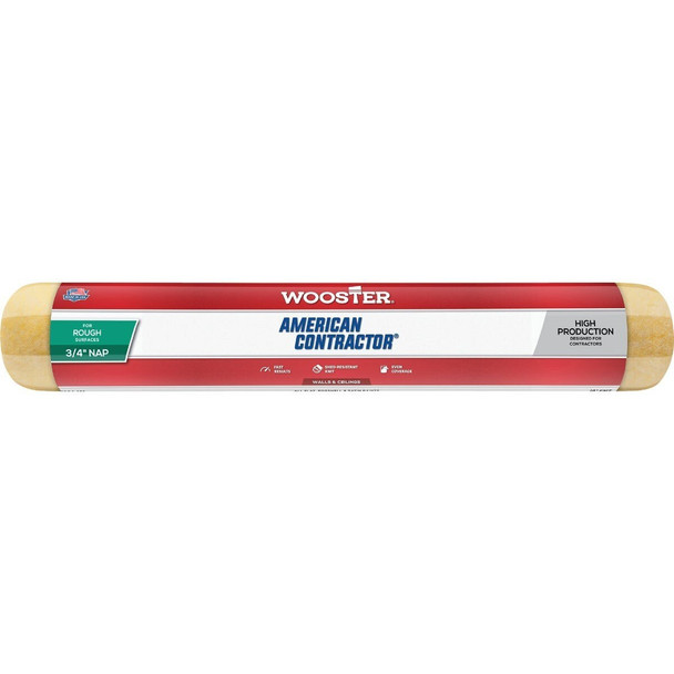 R364-18 Wooster American Contractor 18 In. x 3/4 In. Knit Fabric Roller Cover
