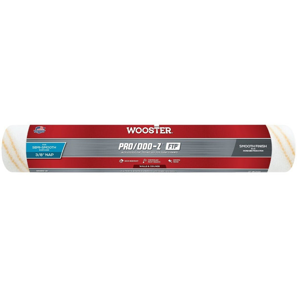 RR666-18 Wooster Pro/Doo-Z FTP 18 In. x 3/8 In. Woven Fabric Roller Cover