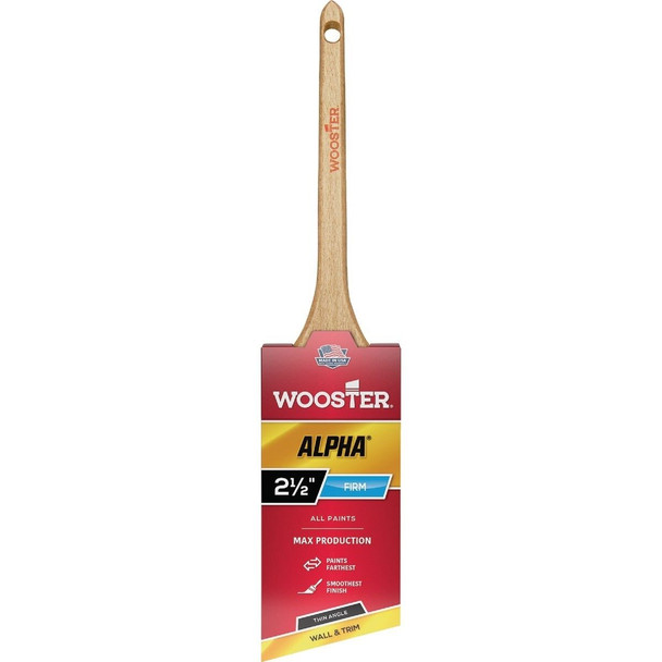4230-2 1/2 Wooster Alpha 2-1/2 In. Thin Angle Sash Paint Brush