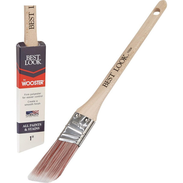 D4021-1 Best Look By Wooster 1 In. Thin Angle Sash Paint Brush
