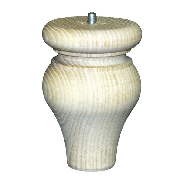 2738 Waddell 4-3/4 In. x 3-1/4 In. Tulip Ash Bun Foot
