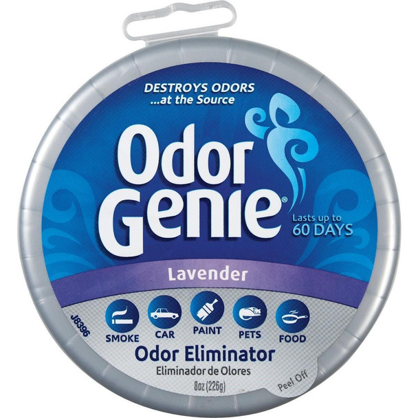 FG69LV DampRid Odor Genie 8 Oz. Lavender Solid Air Freshener